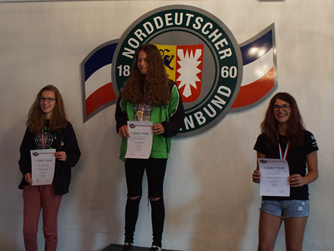Kreisschützenverband Pinneberg - Vizelandesmeistertitel 2016 für Nadja Kliegel